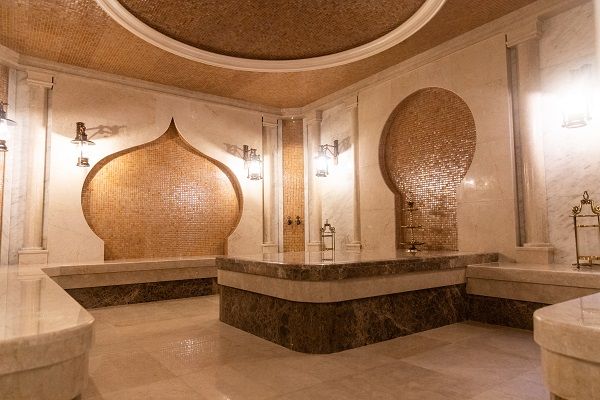 Spa en el hotel ritz en Estambul